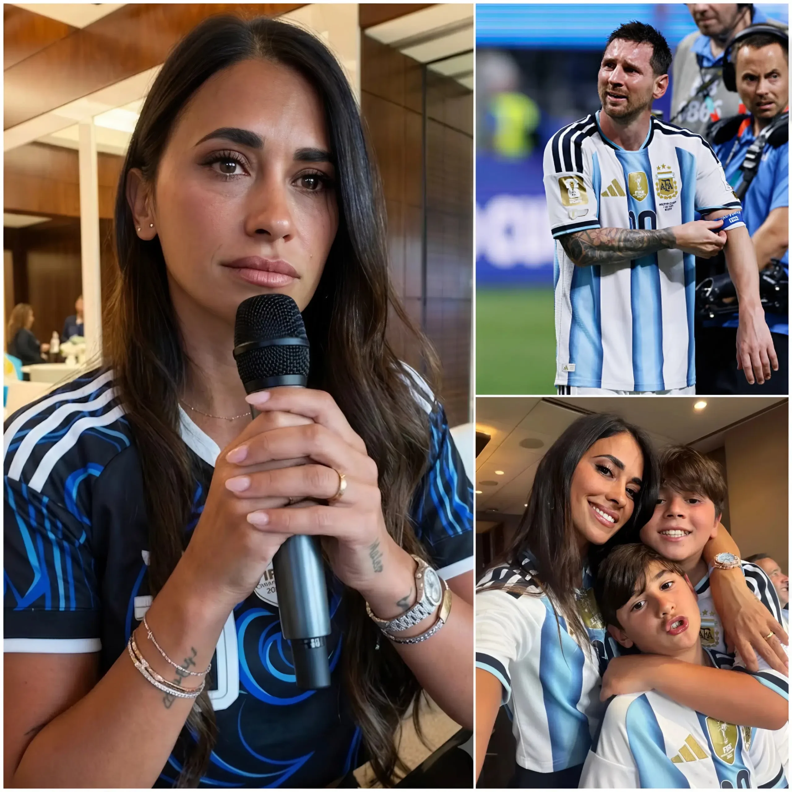 Cover Image for ÚLTIMAS NOTICIAS: Antonela Roccuzzo, esposa de la superestrella Lionel Messi, acaba de compartir unas palabras desgarradoras en nombre de su marido: