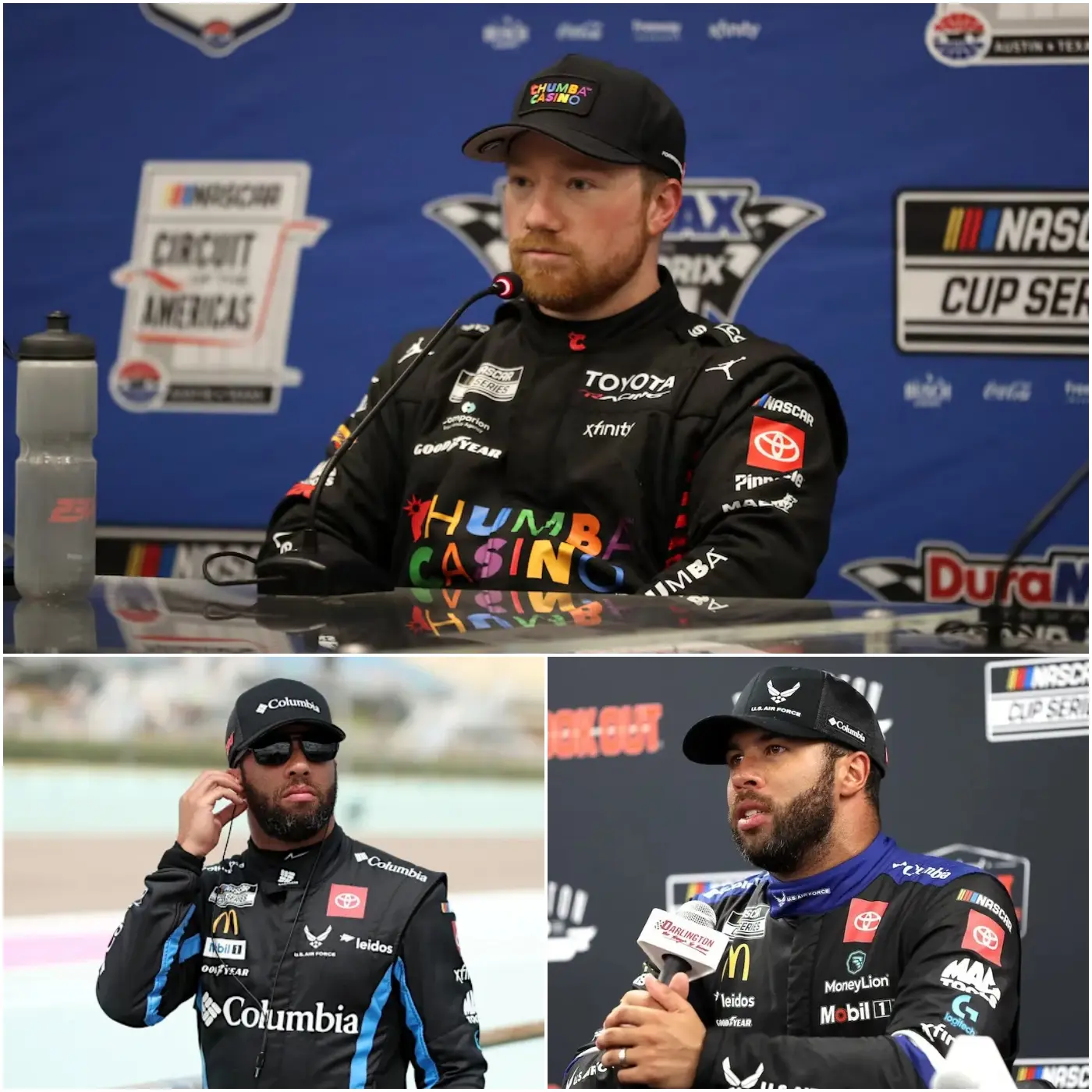 Cover Image for HE IS A HYPOCRITE…” – Tyler Reddick just sparked an uncompromising war when he bluntly ‘cut ties’ with teammate Bubba Wallace right on television.