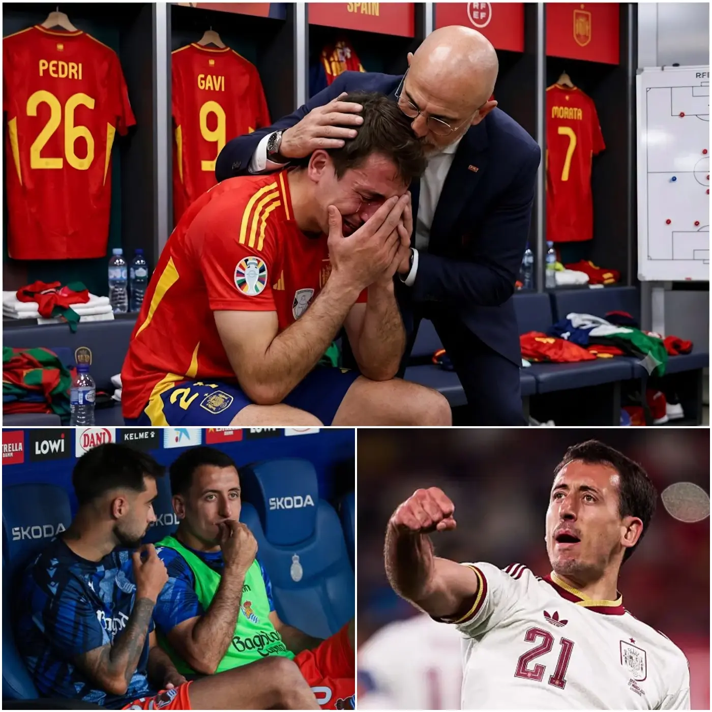 Cover Image for “YA NO PUEDO CONTINUAR MÁS, POR FAVOR PERDÓNAME… HE DESTRUIDO LA OPORTUNIDAD DE TODO UN PAÍS. 1 DÍA ANTES DEL PARTIDO CONTRA FRANCIA, Mikel Oyarzabal ha confirmado oficialmente que es…”