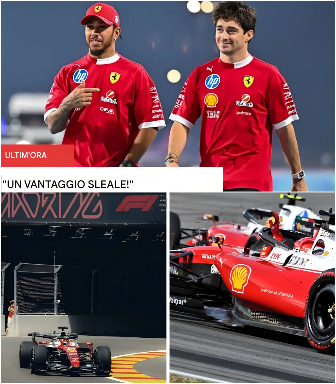 Cover Image for Polemica F1: la Ferrari è sotto accusa per un test privato a Madring, nuova sede del GP di Spagna. Si parla di vantaggio sleale, ma il team nega tutto, definendo la sessione di 200 km (con Leclerc e Hamilton) un regolare “filming day”. Resta il caso: perché solo la Ferrari ha avuto accesso anticipato alla pista?