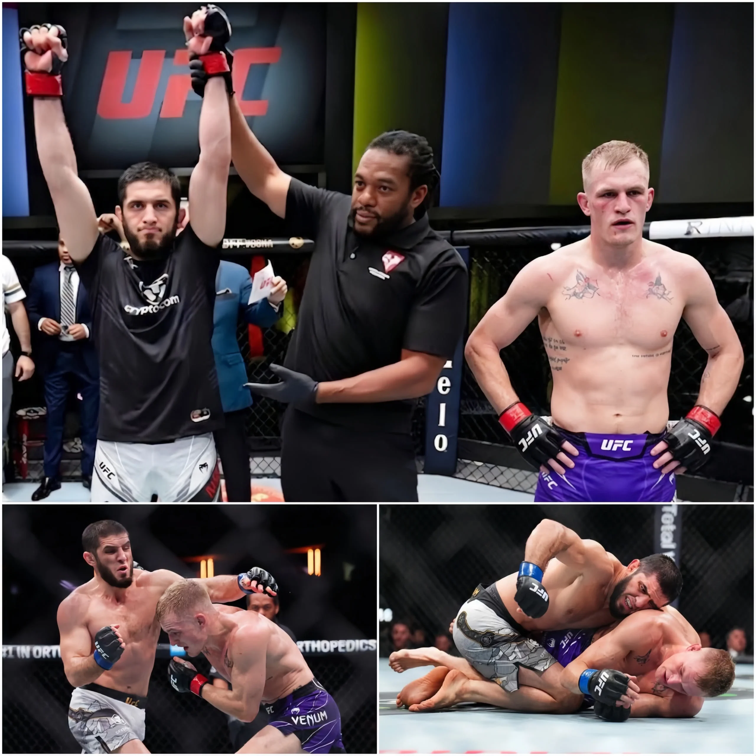 Cover Image for 🚨🔥 “IAN MACHADO GARRY THOUGHT HE HAD FINALLY REACHED THE TOP… BUT ISLAM MAKHACHEV NEEDED ONLY EIGHT MINUTES TO SHATTER THAT DREAM,