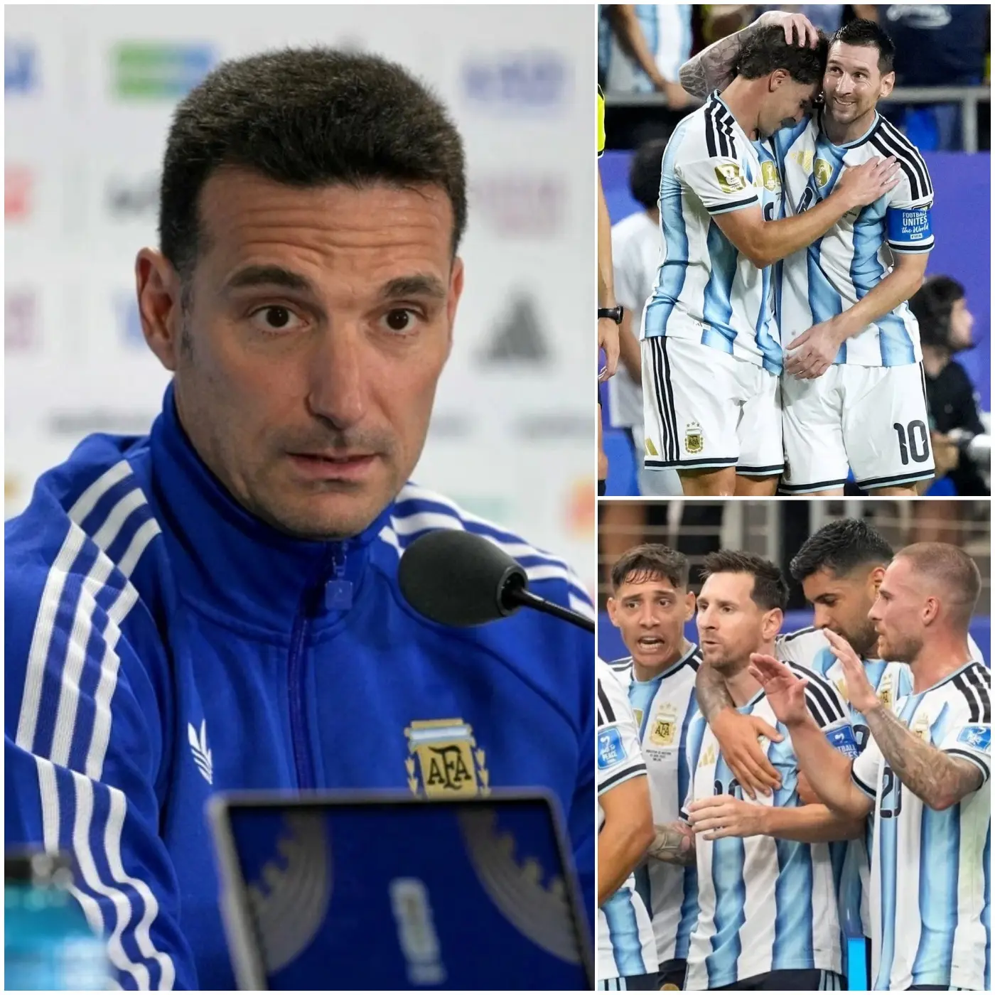 Cover Image for Un escándalo en el vestuario: el seleccionador Lionel Scaloni causó revuelo al excluir sin contemplaciones a una joven promesa de la alineación titular de Argentina justo antes del crucial partido contra Inglaterra.