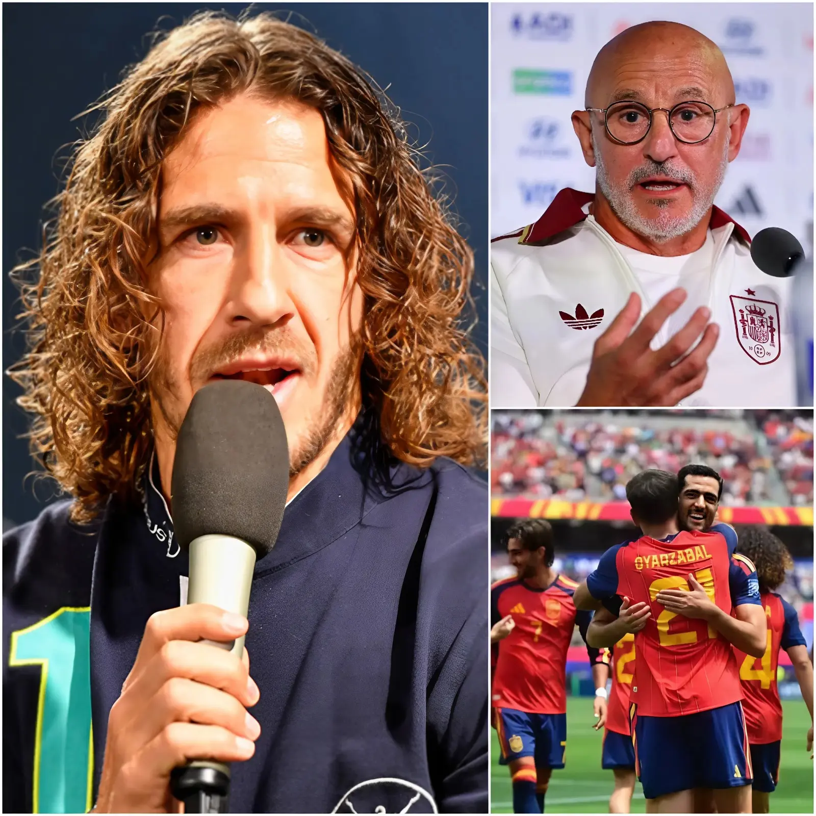 Cover Image for « ¡PARA DERROTAR A FRANCIA, ESPAÑA DEBE SACRIFICAR A ESTOS DOS JUGADORES! » La leyenda Carles Puyol desató un auténtico terremoto antes de la semifinal del Mundial 2026 al asegurar que la selección española necesita tomar decisiones valientes en su alineación si quiere superar a Francia y clasificarse para la gran final.