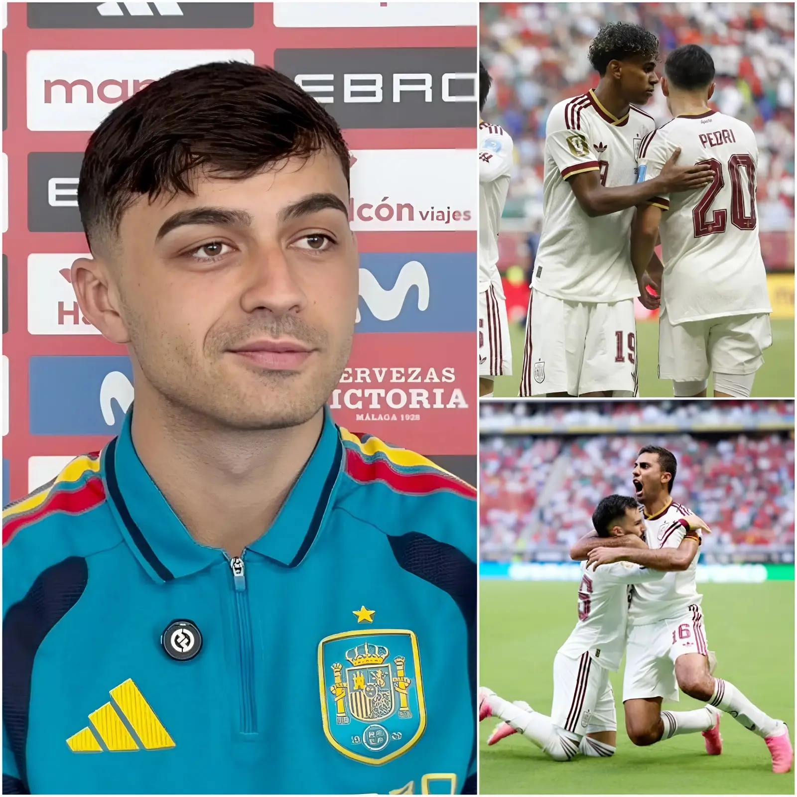 Cover Image for «ES GENIAL TENERLO EN EL EQUIPO ESTE AÑO, CREO QUE PODREMOS SER CAMPEONES» El mediocentro más destacado del mundo, Pedri, acaba de dedicar un elogio realmente impactante a una persona a la que considera la más fiable de la selección española. Lo más sorprendente es que no se trata de Rodri ni de Yamal, sino de un nombre completamente inesperado.