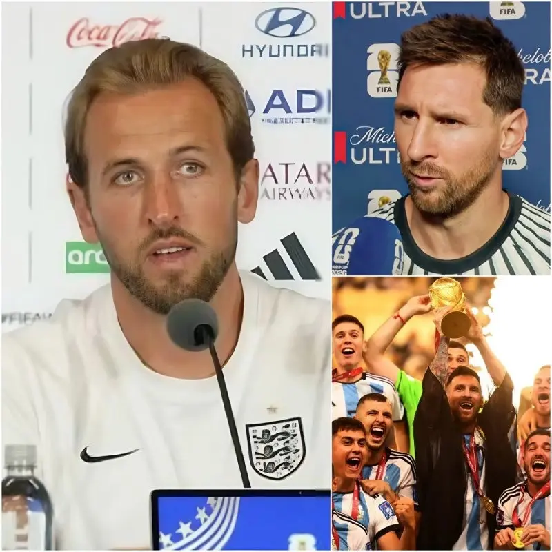 Cover Image for 🚨 “¡NO ESTÁN AL MISMO NIVEL!” – ¡LA PROVOCADORA PRUEBA DE HARRY KANE Y LA RESPUESTA DEFINITIVA DE MESSI! El ambiente previo a la semifinal del Mundial 2026 está más caldeado que nunca, ya que el capitán de Inglaterra, Harry Kane, lanzó una bomba a los medios.