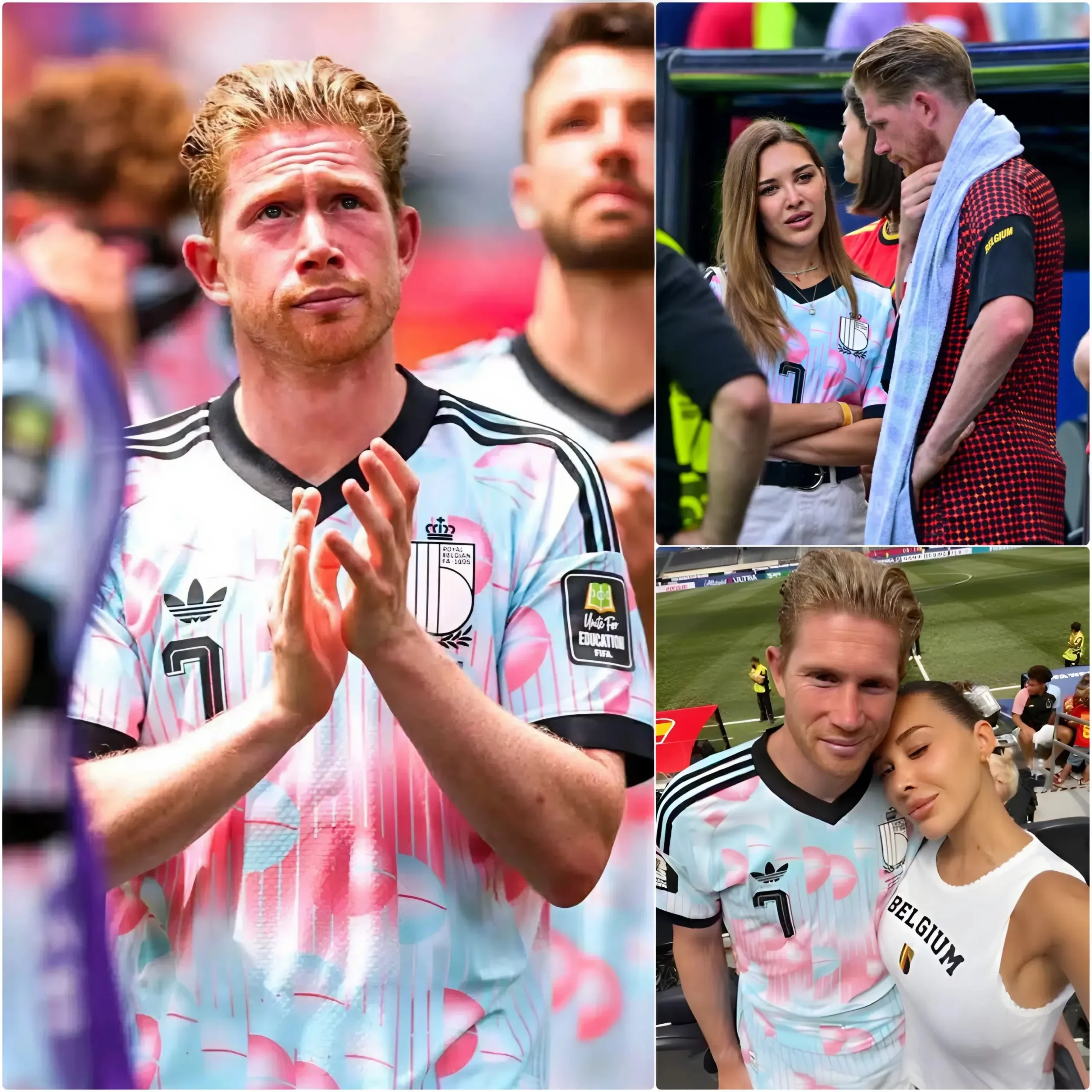 Cover Image for 🔥NOG MAAR 5 MINUTEN GELEDEN: Kevin De Bruyne ontving ongelooflijk verrassend goed nieuws samen met zijn vrouw Michele Lacroix vlak na zijn terugkeer van het WK 2026. De familie van de speler is momenteel… 👇